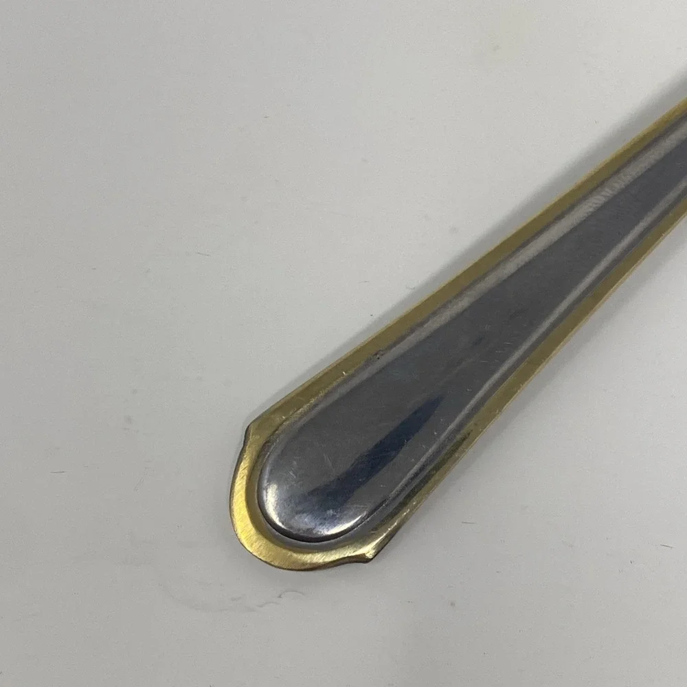 Hampton Silversmiths HSV198 Stainless 4-Tine Cold Meat Serving Fork 9